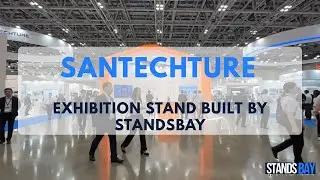 Santechture Exhibition Stand Built by Standsbay | Leading Exhibition Stand Building Company