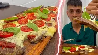 mi PRIMER MATAMBRE a la PIZZA en la PARRILLA