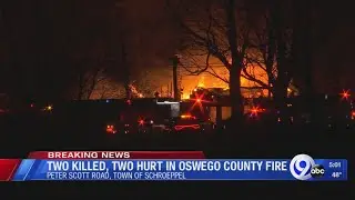 Two people killed in Schroeppel fire, two others injured