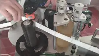 Automatic wraparound labeling machine how to put label roll direction for labeling #labeling