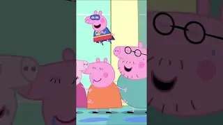 George's Dinosaur Bedtime Story 📚 #peppapig #peppatales #shorts