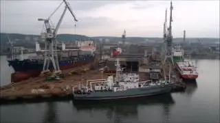 Stena Spirit wpływa do Gdyni
