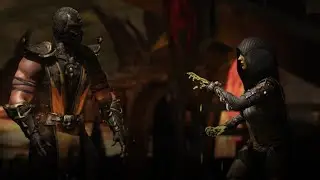 Mortal Kombat X - Scorpion (Hellfire) Vs D'vorah (Venomous) - Very Hard