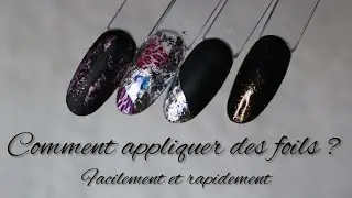 COMMENT APPLIQUER DES FOILS ? | Bonus Crash test de la colle ongle 24