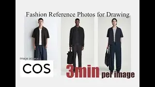 Fashion Reference Photos for Drawing / cos / 250702