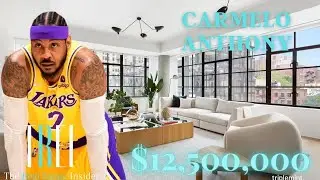 Carmelo Anthony House Tour | Chelsea | $12,500,000