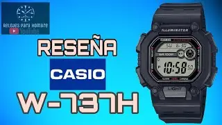 El Casio W737-H está genial! En español.