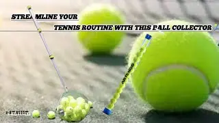 🎾🎾QuickQuest Tennis Ball Collector#smalleyes #smartball #sportsequipment #tennisballmachine
