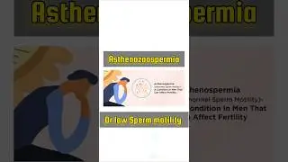Low sperm motility - causes and treatment #infertility #infertilityproblems