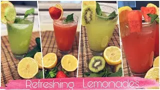 Summer refreshing lemonades | summer coolers | summer drinks #sugandhaskitchen #summerdrinks