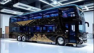 Bus HANDOYO 2025 &ndash; Desain Mewah, Fitur Canggih, Harga Bikin Kaget!