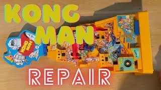Tomy Kongman Repair - Механический Donkey Kong в стиле 1980-х!