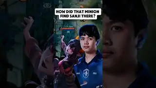 HOW DID THAT MINION FIND SANJI? #mplph #sanji #shorts #mobilelegends
