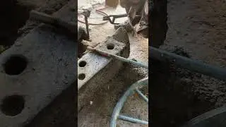 Metal Rod Joint in Welding Process #shortvideos #automobile #machine #machinary