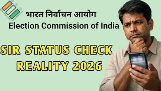 SIR Status Check 2026 | Approved Ya Rejected? | सच क्या है | ECI Update