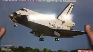 Sprue Review. Dragon 1/144 Space Shuttle w cargo bay and satellite
