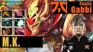 Monkey King Safelane | Fnatic.Gabbi | GABBI READY TO CARRY IN NEW DPC | 7.32c Gameplay Highlight