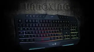 Unboxing | Kl&aacute;vesnice Genius GX Gaming Scorpion K20
