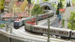 Feine KATO Spur N Modellbahnanlage!