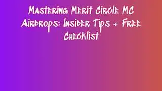 Get Free Merit Circle MC Airdrop  |  Discover Merit Circle MC Airdrop Exchange Options