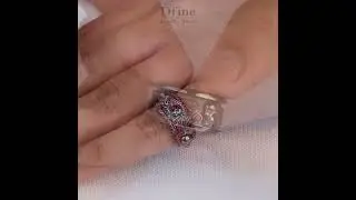 Winged skull engagement wedding ring set for Couple | Dfine Jewelry Store