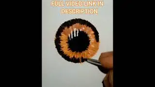 #shorts # REALISTIC IRIS In Just 30 Seconds | Art with AVIRAL