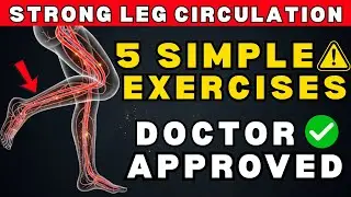 Over 50? 5 Japanese Exercises for Better Leg Circulation (Doctor-Approved) | Senior Health