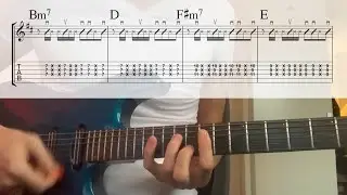 Get Lucky [TABS lesson guitar cover]