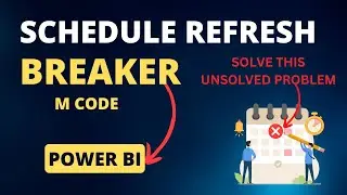 Schedule Refresh BREAKER FUNCTION ✨| How To skip a date from Daily Schedule Refresh in Power BI