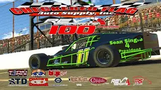 Checkered Flag Auto Supply SK Modified Series // Rev eSports 100 @ Stafford Speedway