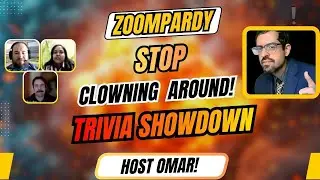 Stop Clowning Around! Intense Zoompardy Semifinal Trivia Battle | Quiz Show Highlights