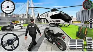 Police Car Chase Simulator 3D Game - Real Cop Cars Driving Simulator 2025 - Android GamePlay