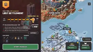 Minecraft Dungeons Jump & Cleave vs. Lost Settlement Apocalypse +25 Daily Trial Lv.III 6 Banners