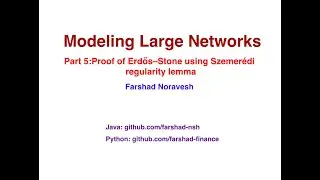 Part5: proof of Erdős&ndash;Stone using Szemer&eacute;di regularity lemma