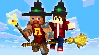 Die etwas andere Flugstunde 💥 Lars und Croco werden Zauberer in Minecraft