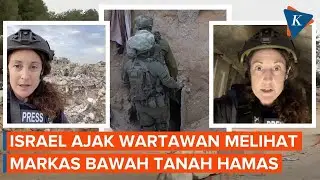 Akses Langka, Israel Perlihatkan Markas Terowongan Hamas di Rafah