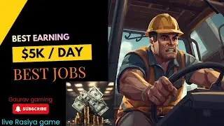 Live Russia game mining worker best job best money earning fast working 