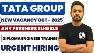 Tata Recruitment 2025 | Freshers | TATA Vacancy 2025 | TATA Jobs 2025 | TATA Notification 2025