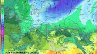 14-23 февраля 2026 г. Европа, Россия, Сибирь, Кавказский регион: потенциальный риск зимних штормов
