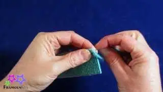 How to join plastic canvas corners - FRAMOUS KITS VIDEO NO.9