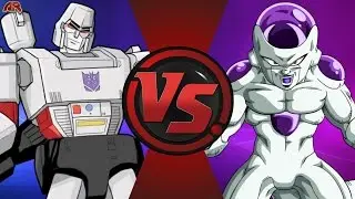 MEGATRON vs FRIEZA! (Transformers vs Dragon Ball Super) Cartoon Fight Club Episode 143