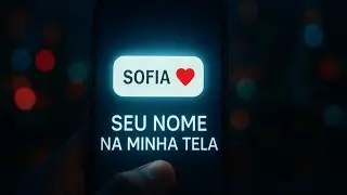 Seu Nome na Minha Tela 📱 A Música Perfeita Para Quem Tem um Crush (Synth-Pop Romântico)