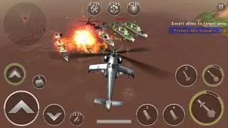 Gunship Battle: Helicopter 3D Gameplay | Episode : - 7 | Mission : - 1 ( Stop The Assassination )