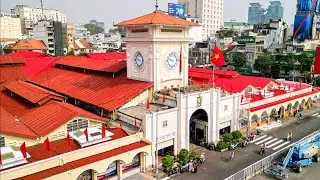 TẾT SÀI GÒN | BẤT NGỜ CHỢ BẾN THÀNH THAY ÁO MỚI ĐÓN TẾT , LỘ DIỆN ĐƯỜNG HOA NGUYỄN HUỆ BÍNH NGỌ 2026