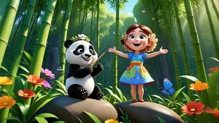 Polly Panda Sings with Joy | Happy Animal Song for Kids | Nursery Rhymes and Baby Songs