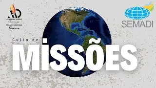 CULTO DE MISSÕES | DOMINGO | 14/12