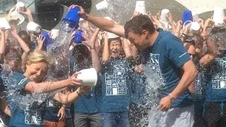 Bloomberg London takes the ALS Ice Bucket Challenge