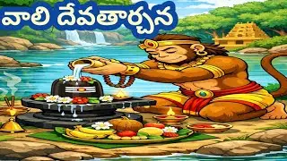 వాలి దేవతార్చన | telugu moral stories | telugu neethi kathalu | chandamama kathalu | stories