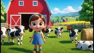 Cows Who Played Hide and Seek | Fun Farm Animal Song for Kids | Playful Hide and Seek Rhyme