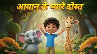 आयान के प्यारे दोस्त | Kids Jungle Story in Hindi | Friendship Moral Story